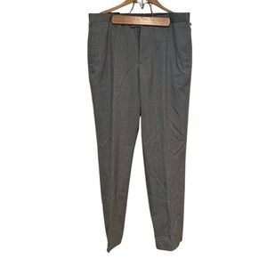 NWT Banana Republic Slim Fit Marzotto Fine Italian Fabric Grey Dress Pants